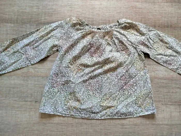 Blouse jacadi liberty 6 ans