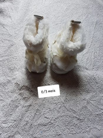 Chaussons kiabi 0-3 mois