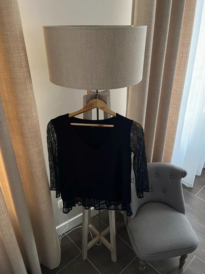 Chemise bleu nuit etam - photo numéro 2