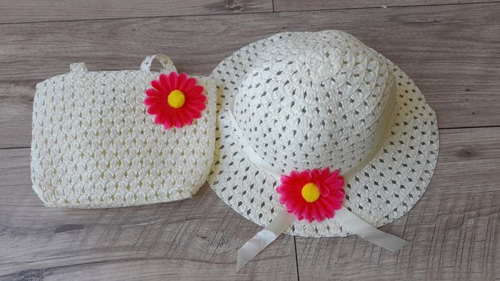 Ensemble chapeau de soleil + sac neufs - photo numéro 4