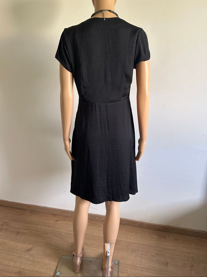 Robe noire à pois LPB Woman taille 36 TBE - photo numéro 6