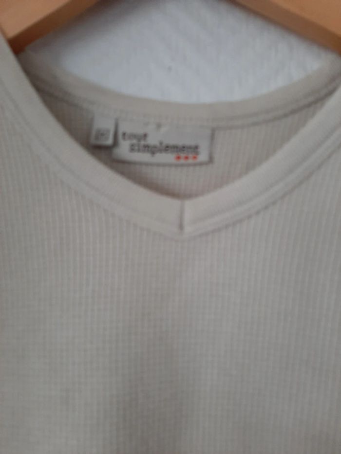 Pull beige - photo numéro 2