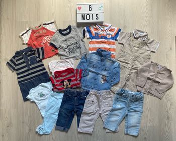 Lot été 6 mois garçon