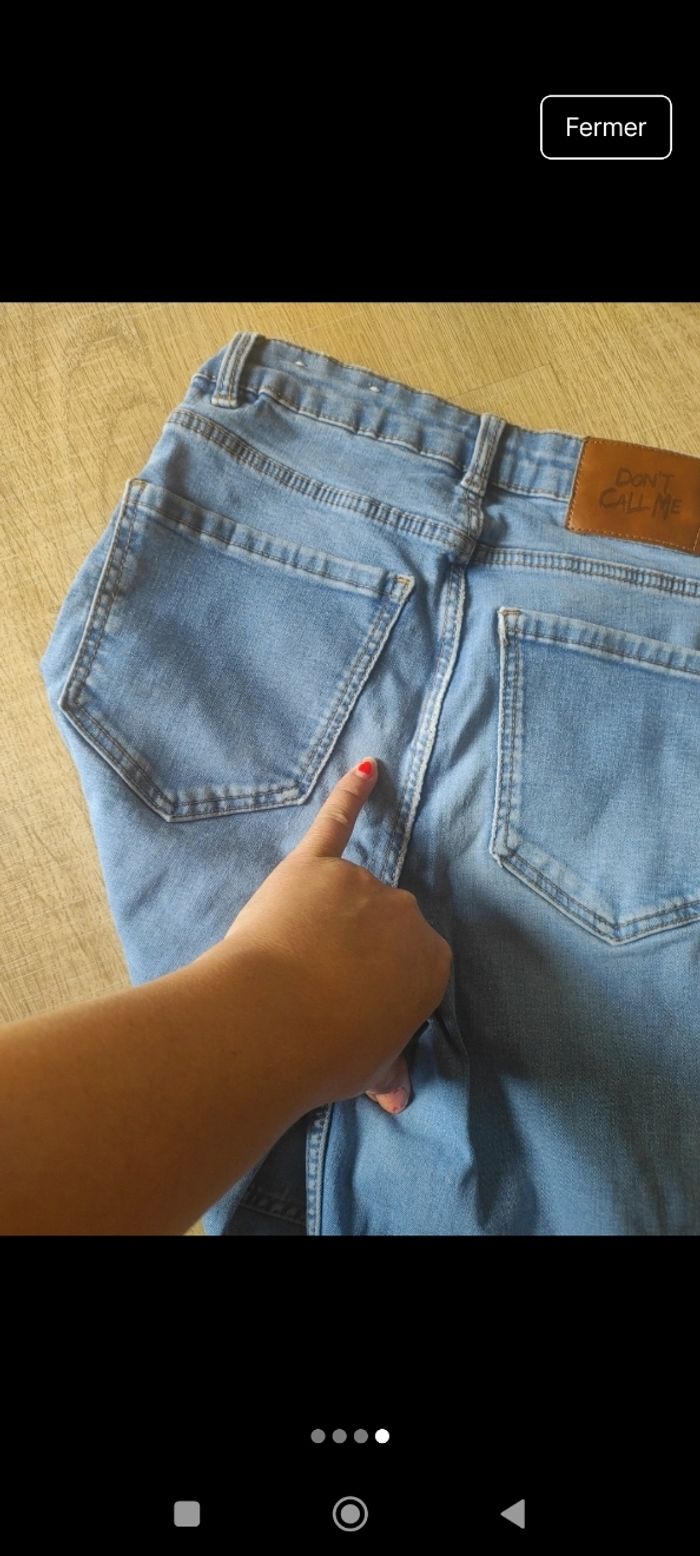Jean bleu femme skinny Jennifer us 26 - photo numéro 4