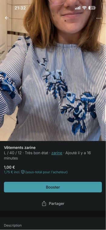 Vêtements monelle 