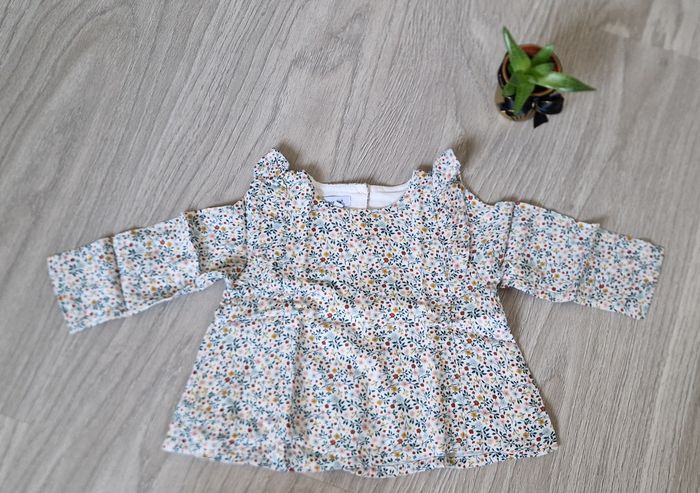 Blouse florale - Absorba T. 12 mois