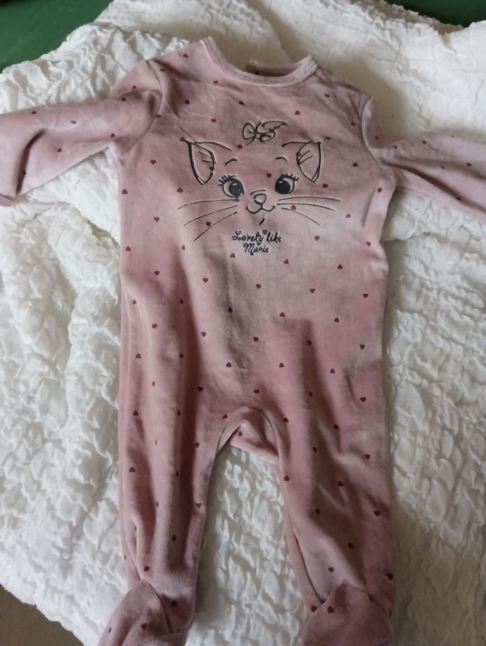 Pyjama velours d'éponge