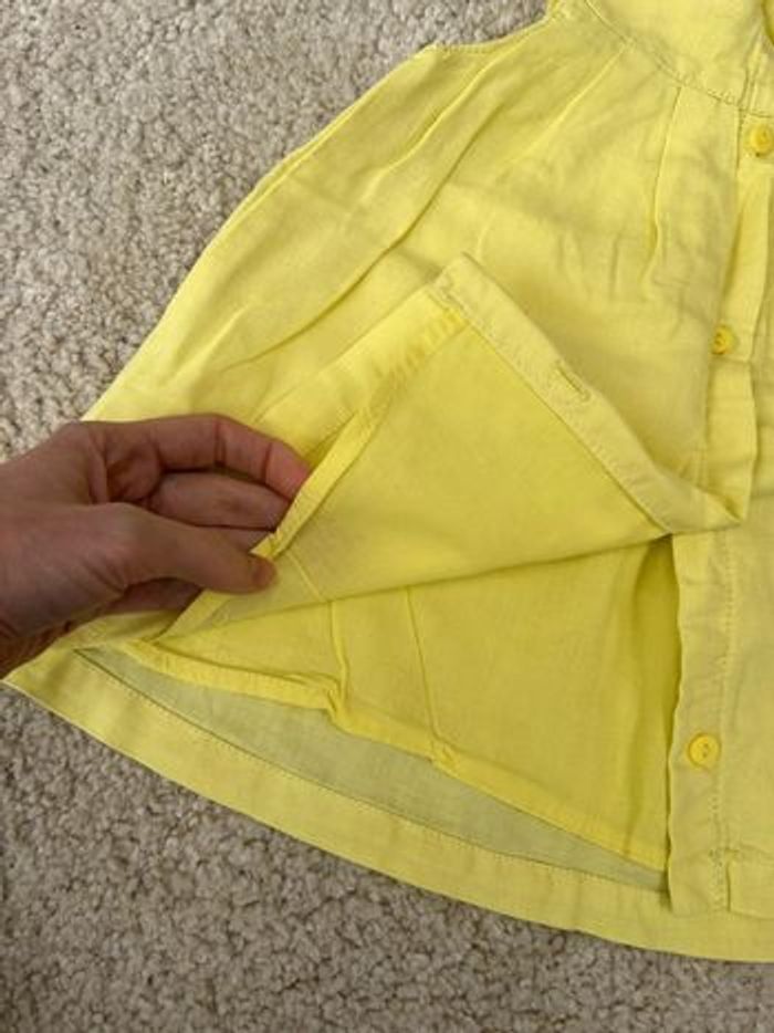 Robe d’été sans manche jaune - 9 mois - dpam - photo numéro 4