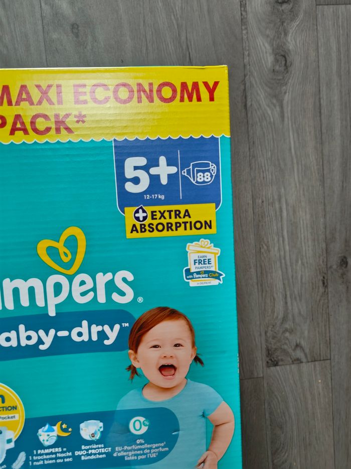 2 carton couche pampers taille5 - photo numéro 4