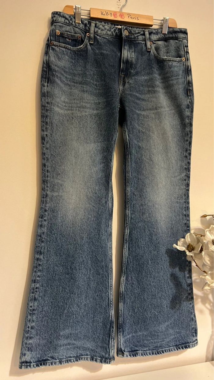 Superbe jean taille haute jambes larges 🤍🤍 - photo numéro 2