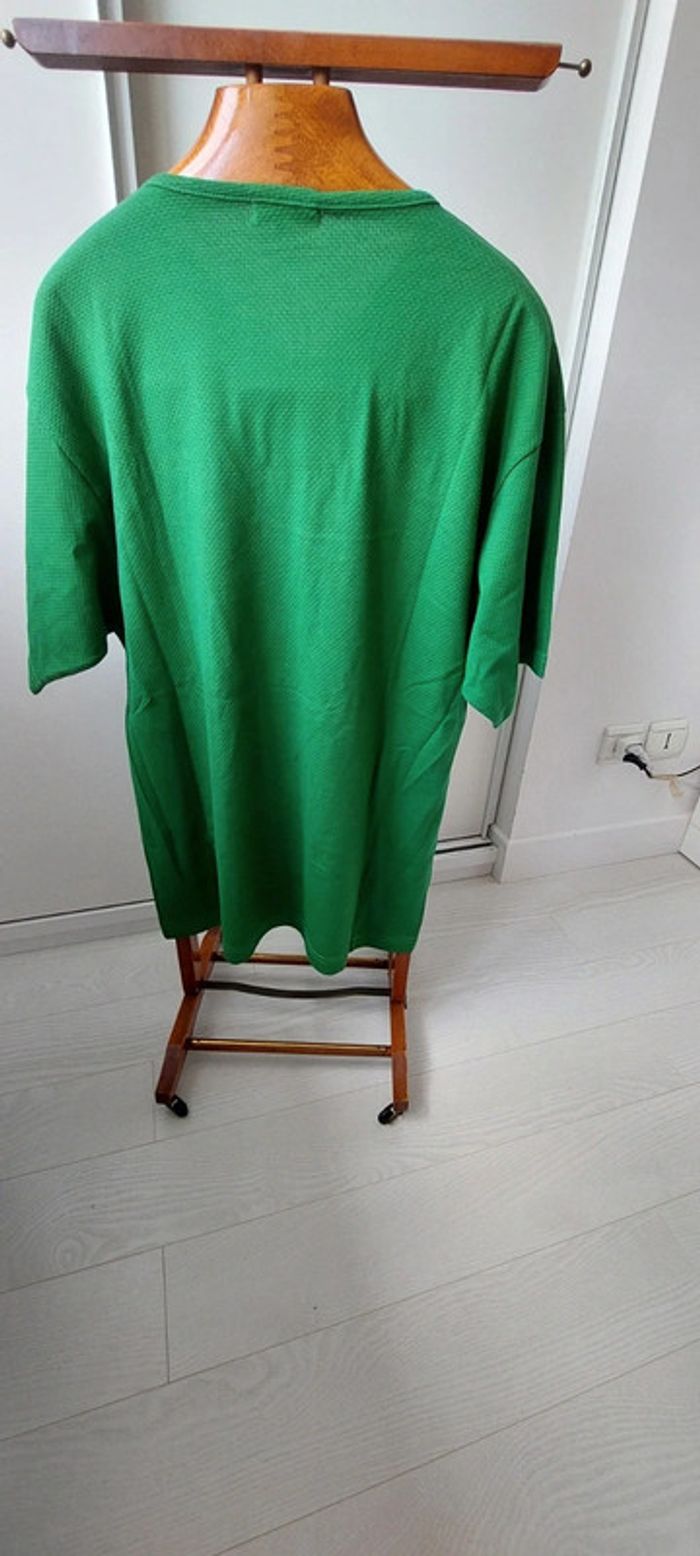 Tee-shirt vintage Celio vert taille L - photo numéro 4
