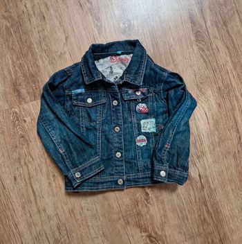 Veste en jean disney cars