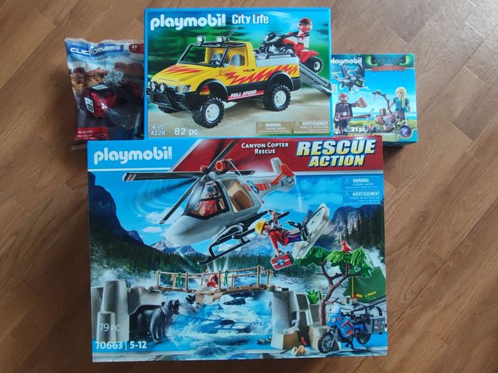 Lot playmobil garcon