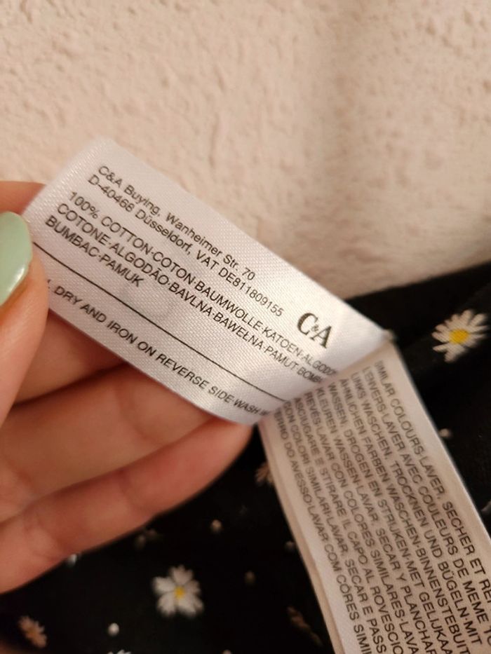 Combinaison fille 16 ans à bretelles noire C&A - photo numéro 6