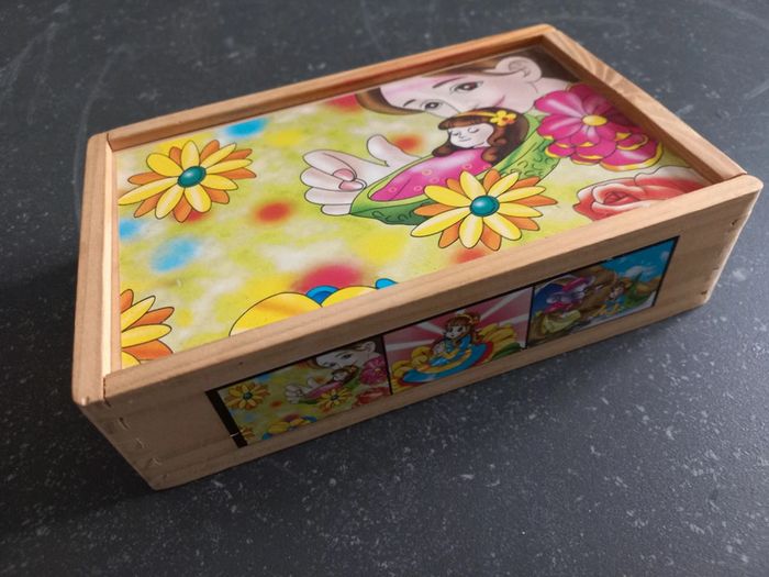 15 cubes en bois - photo numéro 6