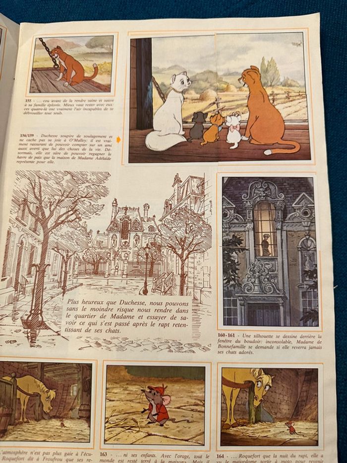 Grand album Panini complet Les Aristochats Disney stickers autocollants ancien vintage - photo numéro 7