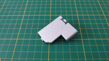 Cache serial port 2 F1-4 pièce détachée console de jeux Nintendo Gamecube DOL-001 (EUR) #E35