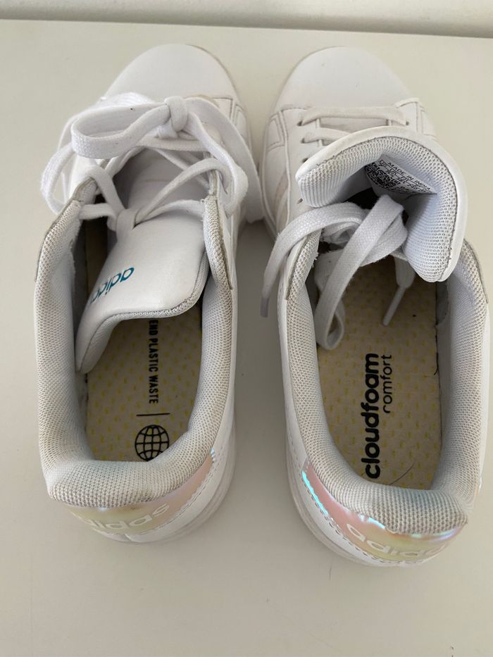 Baskets adidas femme grand court 38,5 - photo numéro 6