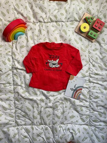 Tee shirt manches longues 6 mois Kimbaloo