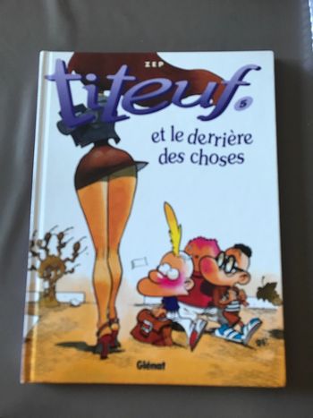 Bd Titeuf et le derrière des choses