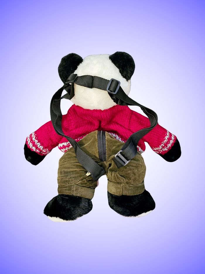 Sac à Dos Peluche Panda Enfants - photo numéro 2