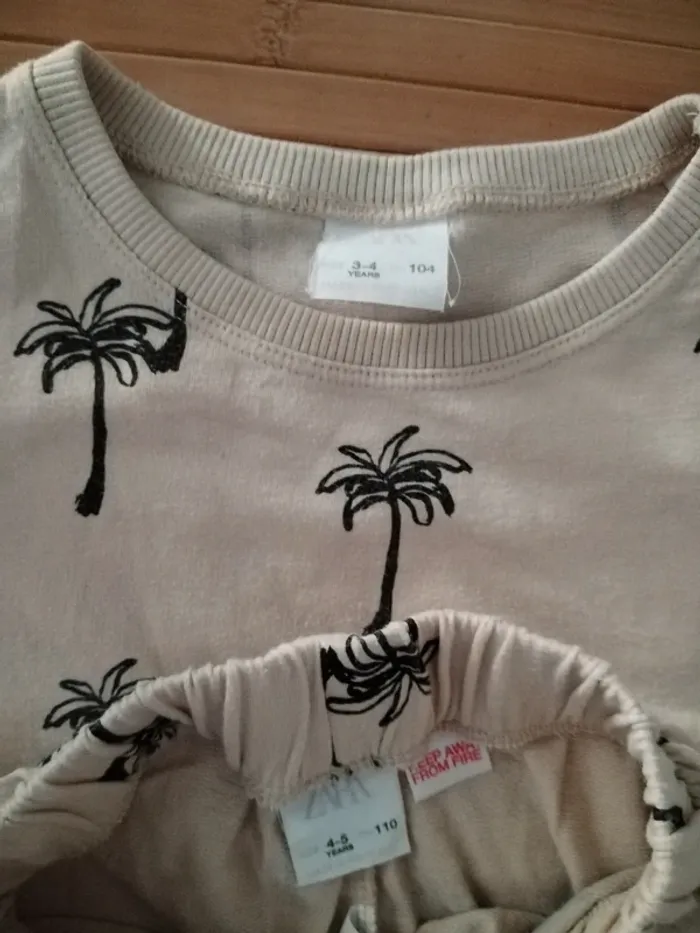 Ensemble Zara 3-4ans garçon - photo numéro 2