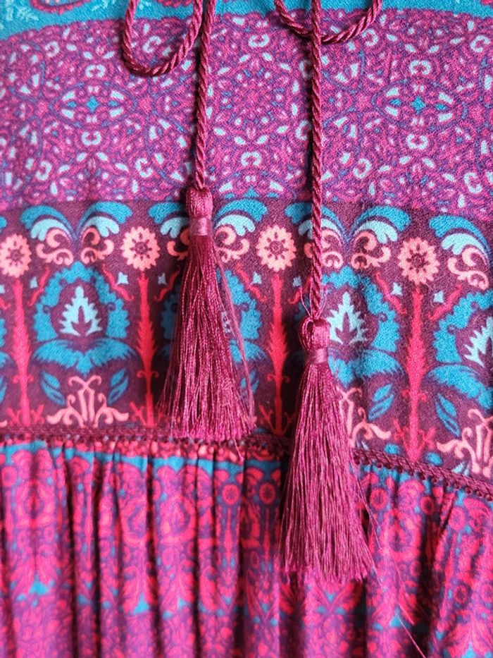 Robe imprimée ethnique Hippie chic- Coline - photo numéro 8