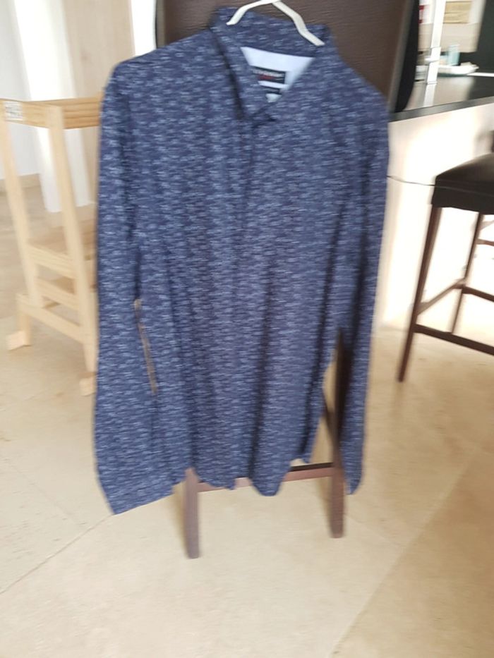 Chemise liberty bleue - photo numéro 2