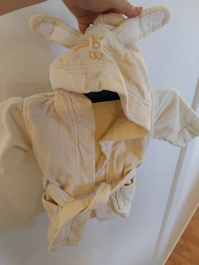 Sortie de bains 🛁 coton 100% 12mois - photo numéro 2