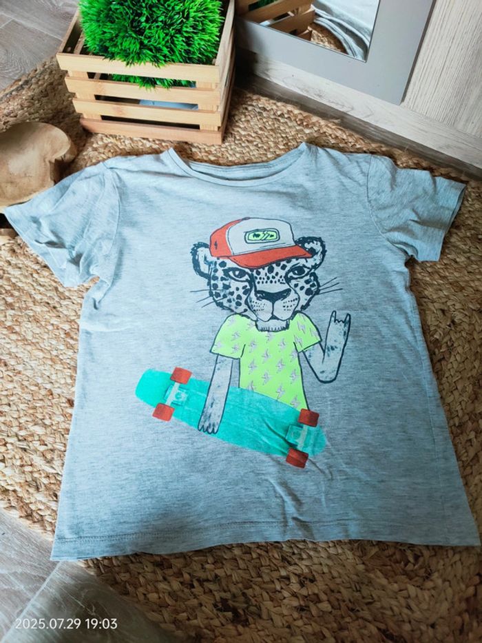 T-shirt manches courtes 6 7 ans tex boy