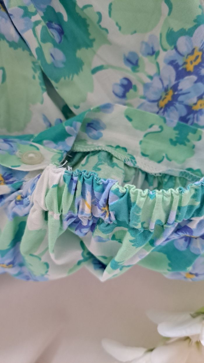 Combi short d'été à fleurs - photo numéro 6