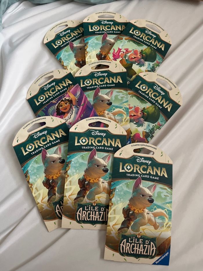 Lorcana booster blister L’île d’Archazia chapitre 7
