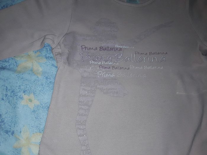 🎀 Tee shirt Danseuse Ballerine 6 ans 🎀 - photo numéro 2