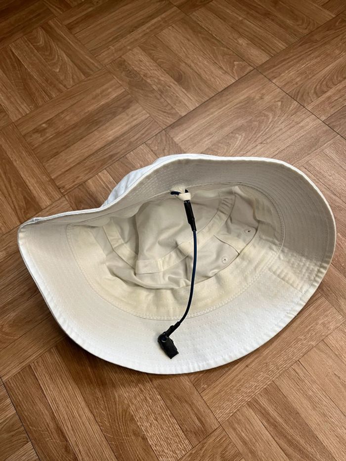 Chapeau bob blanc Tribord avec lacets - photo numéro 3