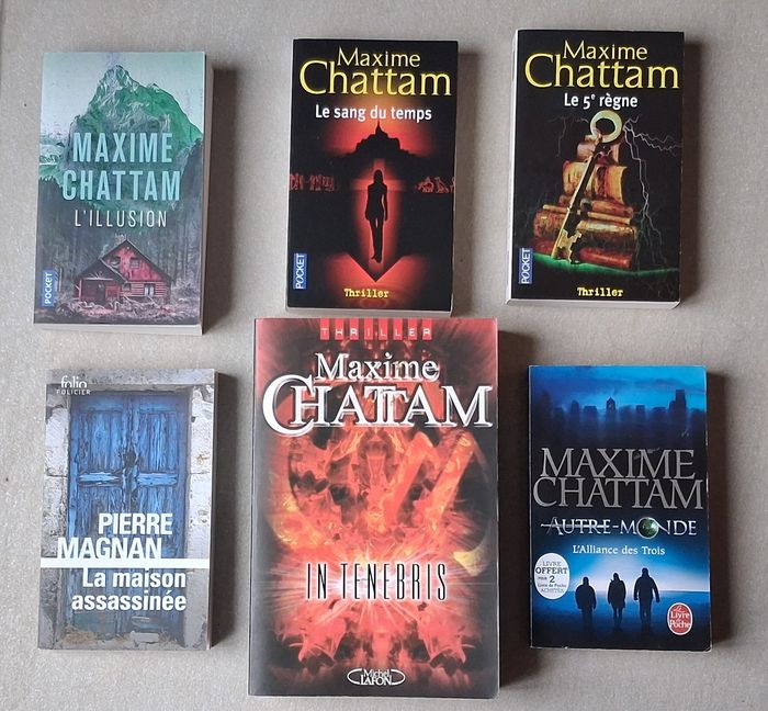 5 romans de Maxime  et La maison assassinée