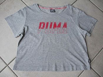 T-shirt manches courtes fille Puma – 7/8 ans