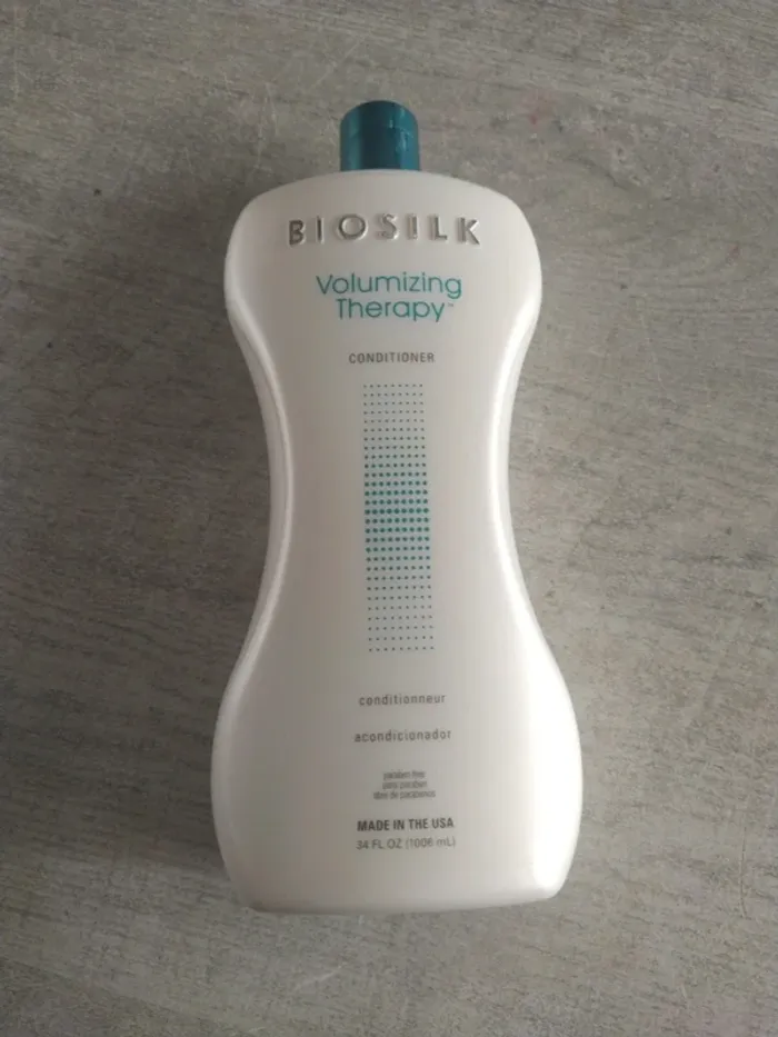 Biosilk volumizing therapy conditionner après shampoing