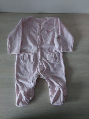 Grenouillère inextenso fille 6 mois