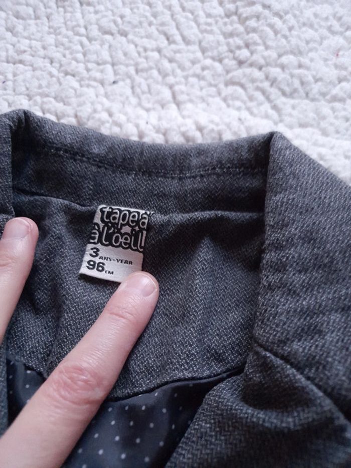 Veste en jeans 3 ans tape à l oeil - photo numéro 4
