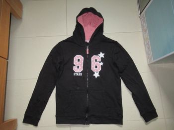 Veste à capuche zippée fille 14 ans