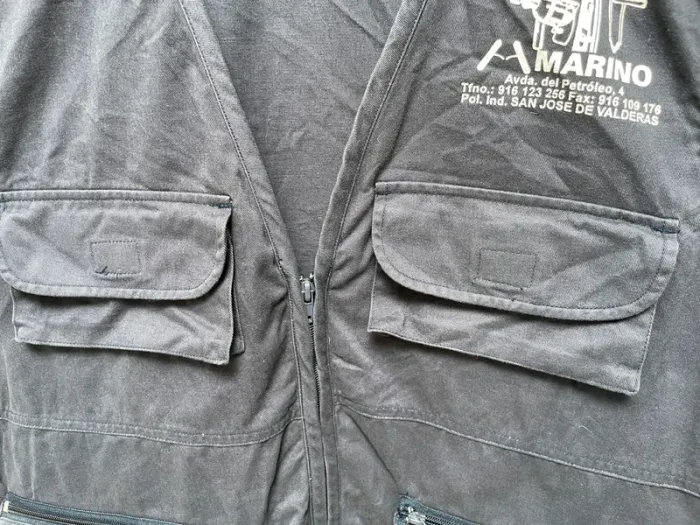 Utility vest navy blue Mens size 50 XL - photo numéro 4