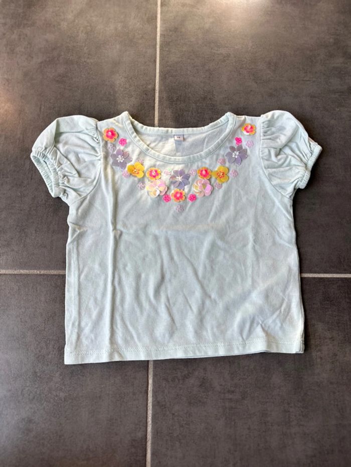 T-shirt à fleurs