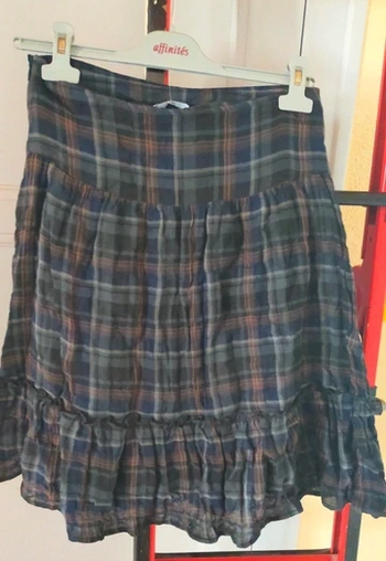 Jupe à carreaux neuve avec étiquette