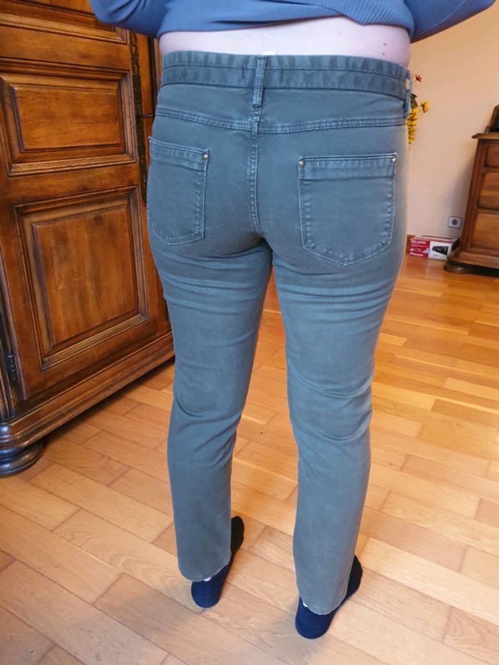 Jeans kaki massimo dutti - photo numéro 2