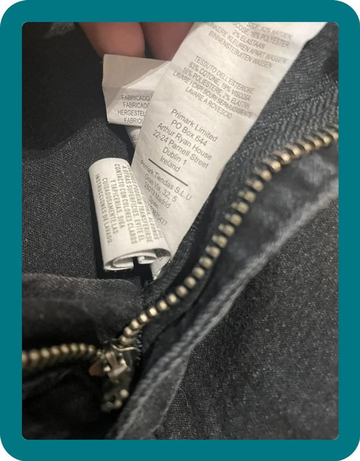 Pantalon jeans simple uni et léger - xs / 34 - photo numéro 7