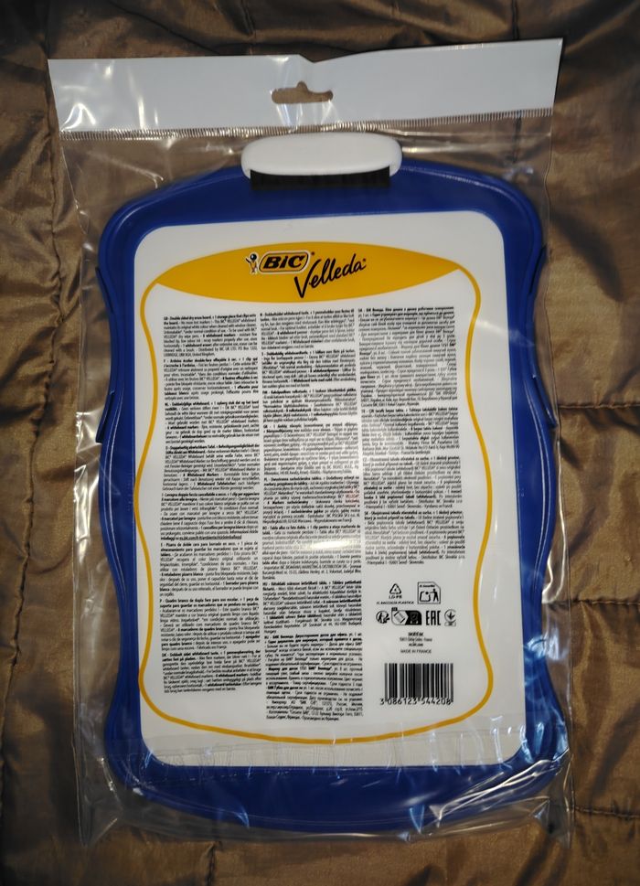 Ardoise bic velleda cliiip + 8 feutres effaçables - photo numéro 3