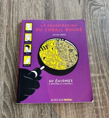 Livre la conspiration du corail rouge