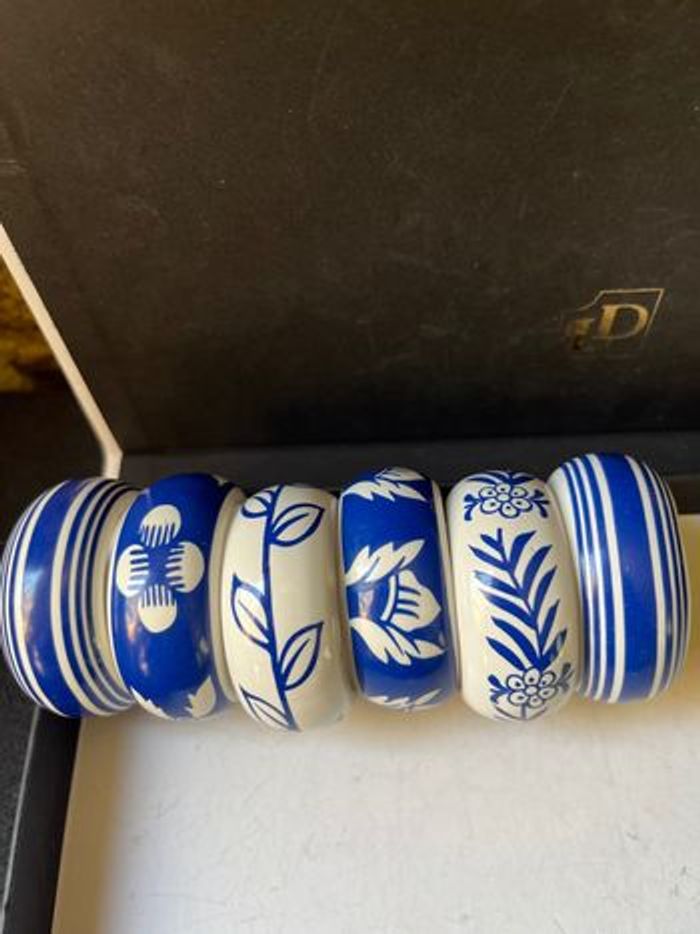 Lot de 6 ronde de serviettes Movitex Vintage - photo numéro 7