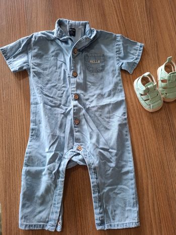 Combi jeans kiabi 9 mois
