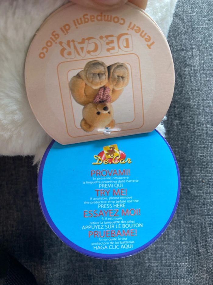 Peluche musicale - photo numéro 6
